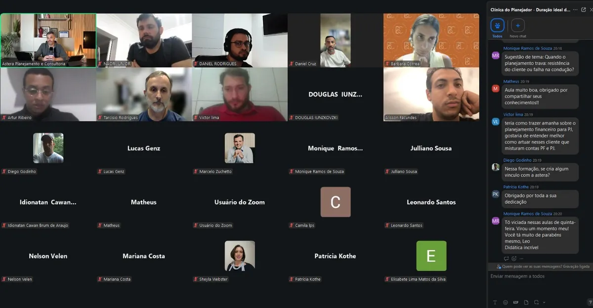 Mentoria ao vivo — do diagnóstico ao primeiro cliente
